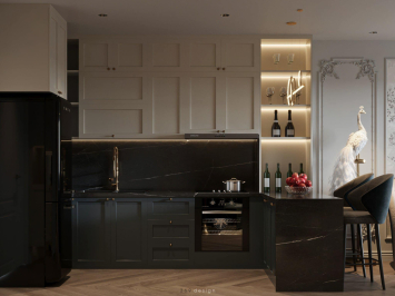 Căn hộ studio Vinhomes Smart city diện tích 47,5m2. Thiết kế - thi công trọn gói 369 design.