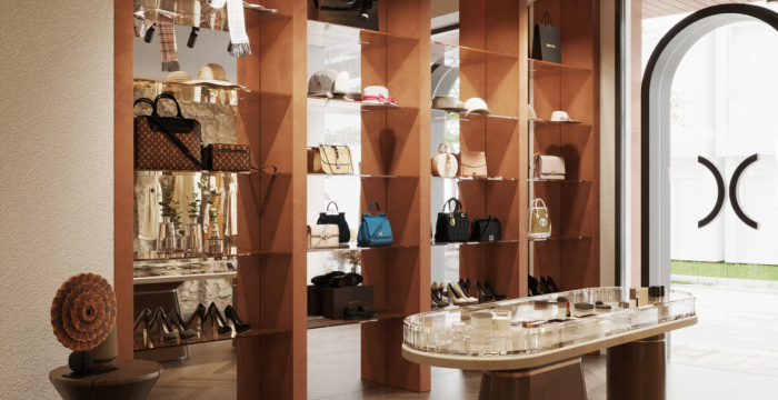 Cửa hàng thời trang với tone màu cực chill. Thiết kế - thi công trọn gói 369 design